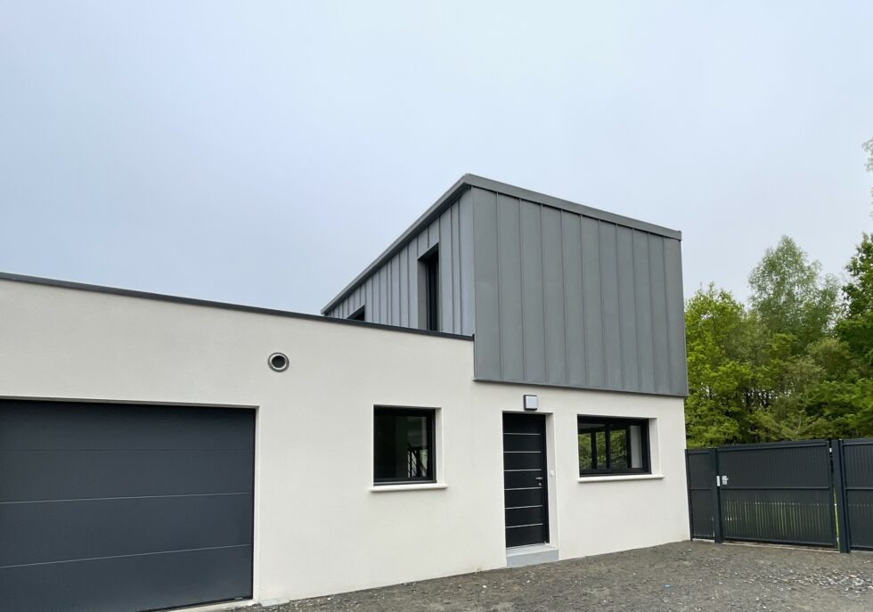 porte aluminium pleine